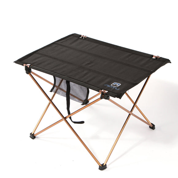1pc Outdoor Folding Table Ultra-light Aluminum Alloy Structure Portable Camping Table Furniture Foldable Picnic Table