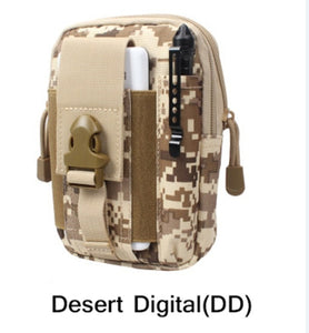 Travel Kit Outdoor Tactical Waist Fanny Pack Belt Bag EDC Camping Hiking Pouch Wallet Phone 10-0007