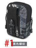 Empty Bag for Emergency Kits First Aid Kit Military Waist Camouflage Fanny Pack Outdoor Camping Travel Tactical Molle Pouch Mini