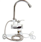 3000W Temperature Display Instant Hot Water Tap Tankless Electric Faucet Kitchen Instant Hot Faucet Water Heater Water Heating