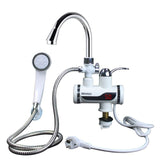 3000W Water Heater Bathroom / Kitchen instant electric water heater tap LCD temperature display Tankless faucet A-088