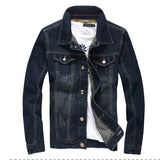 2017 denim jacket men college outwear jeans jacket and coats korean style M-5XL AYG114