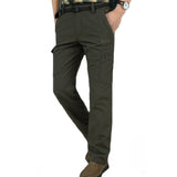 HEE GRAND Hot Sale Men's Pants Autumn Winter Casual Straight Fits Pants Fashion Trousers Full Length Plus Size M-4XL MKX1048