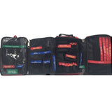 Safe Wilderness Survival Car Travel First Aid Kit Medical Bag Outdoors Camping Hiking Emergency KIT Treatment 4 Sections Pack