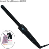 Hair Ceramic Magic Curling Iron Hot Electric Gourd Clipless Curling Wand Interchangeable 6 Parts 9MM/18MM/25MM/32MM Choose