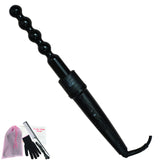 Hair Ceramic Magic Curling Iron Hot Electric Gourd Clipless Curling Wand Interchangeable 6 Parts 9MM/18MM/25MM/32MM Choose