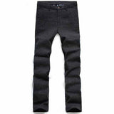 HEE GRAND Men Casual Style Pants Mid-waist Cotton High Quality 2017 New Arrival Slim Fitted Autumn Trousers Size 28-40 MKX1080