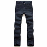 HEE GRAND Men Casual Style Pants Mid-waist Cotton High Quality 2017 New Arrival Slim Fitted Autumn Trousers Size 28-40 MKX1080