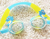 Male and female children Swim eyewear Waterproof and anti fog  Big box Swimming goggles Diving cartoon swimming glasses