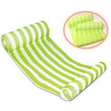Stripe Swimming Pool Floats Air Mattress Inflatable Sleeping Bed Water Hammock Lounger Chair Float Swimming Pool Accessories