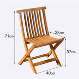 Bamboo Furniture Fishing Chair Folding Stool Indoor/Outdoor Use Multifunctional Portable Lightweight Chair For Garden or Beach