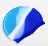 15 ColorsHigh Quality Silicone Rubber Children Swimming Cap Adult Men Women Waterproof Swim Caps Hat Swimming Accessories P5