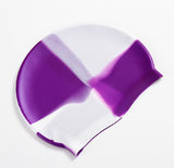 15 ColorsHigh Quality Silicone Rubber Children Swimming Cap Adult Men Women Waterproof Swim Caps Hat Swimming Accessories P5