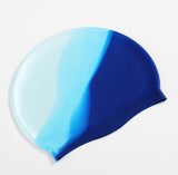 15 ColorsHigh Quality Silicone Rubber Children Swimming Cap Adult Men Women Waterproof Swim Caps Hat Swimming Accessories P5