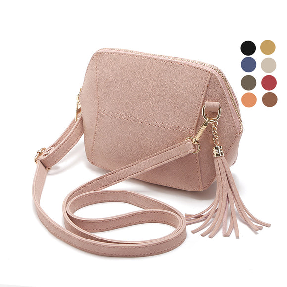 Fringe Crossbody Bag Women Suede Clutch Bag Girl Fashion Messenger Shoulder Handbags Ladies Beach Holiday Tassel Bags 10 colors