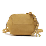 Fringe Crossbody Bag Women Suede Clutch Bag Girl Fashion Messenger Shoulder Handbags Ladies Beach Holiday Tassel Bags 10 colors