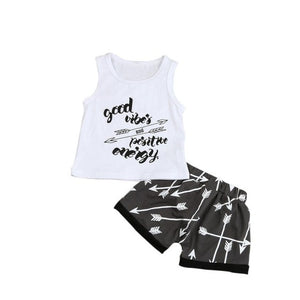Kids Clothes Baby Boy Summer Clothes Set Vest Top + Shorts Childrens Toddler Boy Clothing Set Baby Clothes for Boys