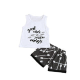 Kids Clothes Baby Boy Summer Clothes Set Vest Top + Shorts Childrens Toddler Boy Clothing Set Baby Clothes for Boys