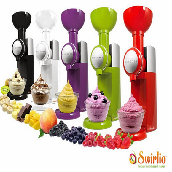 Big Boss Swirlio Frozen Fruit machine icecream home full automatic mini slush machine household ice cream maker