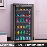 Shoe cabinet 7-layer 6-grid Non-woven fabrics large shoe rack organizer removable shoe storage for home furniture