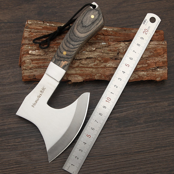 2015 Sharp F702 Survival tomahawk axes hatchet camping hand fire axe Boning Knife for Chopping meat Bones