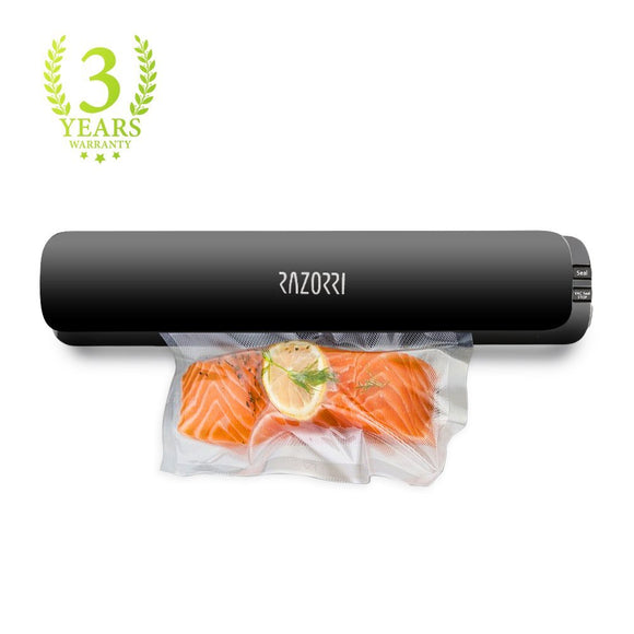 Razorri E1800-C Vacuum Sealer Packaging Machine Auto Sealing System Sous Vide Food Packer Food Bags Film Vacuum Preservation