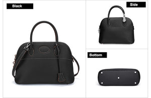 High Quality Women Genuine Leather Fashion Handbag Lady Shoulder Bag Shell Purse Daily Designer Laptop Work Brand New Satchel