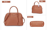 High Quality Women Genuine Leather Fashion Handbag Lady Shoulder Bag Shell Purse Daily Designer Laptop Work Brand New Satchel