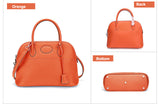 High Quality Women Genuine Leather Fashion Handbag Lady Shoulder Bag Shell Purse Daily Designer Laptop Work Brand New Satchel