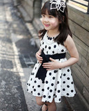 1PC Kids Children Clothing Polka Dot Girl Chiffon Sundress Dress