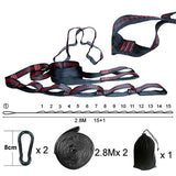 Professional Outdoor Furniture Camping Sleeping Hammock StrapS Garden Swing Hammock Ropes For Kids And Adults 280cm 2pcs/set  2T