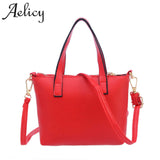 Aelicy Women Fashion Handbag Shoulder Bag Tote Ladies Purse High Quality Women Shoulder Bag Ladies women bags leather brand 2017