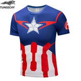 TUNSECHY fashion Brand Digital printing T-shirt Summer men short sleeve T-shirt Wholesale and retail Free transportation
