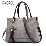 Fashion 2018 PU Leather Shoulder Bag Ladies Autumn Handbags Famous Brands Women Black Saffiano Tote Bag New Casual Women Bag