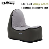 Indoor & Outdoor Hangout Inflatable Air Lounge Sofa Chair Living Room Bean Bag Lounger Camping Hiking Fishing Chairs Garden Sofa