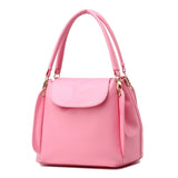 Hot Handbag Women Casual Tote Bag Female Shoulder Messenger Bags High Quality PU Leather Handbag with Three-tier Capacity Space