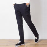 HEE GRAND Men Casual Pants 2018 New 100% Cotton Material Multi-Pockets Design Four Seasons Loose Style Cargo Pants MKX1364