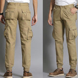 HEE GRAND Fashion Cargo Pants For Men 2018 New Arrival Spring Autumn Whole Cotton Material Cramming Trousers Size 28-38 MKX1199