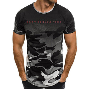 2018 New Brand clothing Gyms Tight t-shirt mens fitness t-shirt camouflage Gyms t shirt men fitness crossfit Summer top