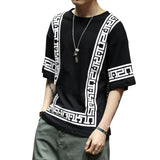 2018 New Chinese National Style T Shirt Men Half Sleeve tshirt Mens T-Shirt Camisetas Hombre Funny T Shirts tee shirt homme 5XL