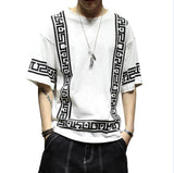 2018 New Chinese National Style T Shirt Men Half Sleeve tshirt Mens T-Shirt Camisetas Hombre Funny T Shirts tee shirt homme 5XL