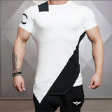 Men body engineers T-Shirts Male T shirt Homme Summer Short Sleeve T Shirts Brand Men's Tee Shirts Man Clothes Fashion casual