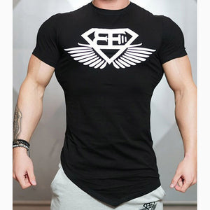 Men body engineers T-Shirts Male T shirt Homme Summer Short Sleeve T Shirts Brand Men's Tee Shirts Man Clothes Fashion casual
