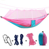 Ultralight Parachute Hammock Hunting Mosquito Net Hamac Travel Double Person Hamak for Camping Outdoor Furniture Hammock