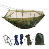 Ultralight Parachute Hammock Hunting Mosquito Net Hamac Travel Double Person Hamak for Camping Outdoor Furniture Hammock