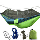 Ultralight Parachute Hammock Hunting Mosquito Net Hamac Travel Double Person Hamak for Camping Outdoor Furniture Hammock