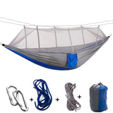 Ultralight Parachute Hammock Hunting Mosquito Net Hamac Travel Double Person Hamak for Camping Outdoor Furniture Hammock