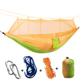 Ultralight Parachute Hammock Hunting Mosquito Net Hamac Travel Double Person Hamak for Camping Outdoor Furniture Hammock
