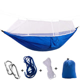 Ultralight Parachute Hammock Hunting Mosquito Net Hamac Travel Double Person Hamak for Camping Outdoor Furniture Hammock