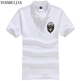 2018 summer men's POLO shirt men's short-sleeved casual hip-hop style quick-drying POLO shirt fashion short-sleeved breathable